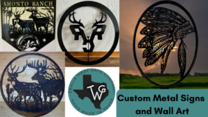 Variety of metal art that are possible and great for any wall.