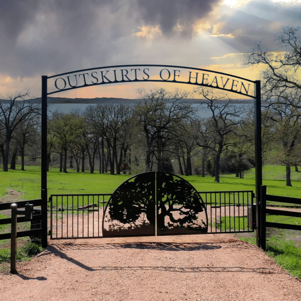 grand collection double swing gate with automation