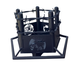 texas deer small fire pit
